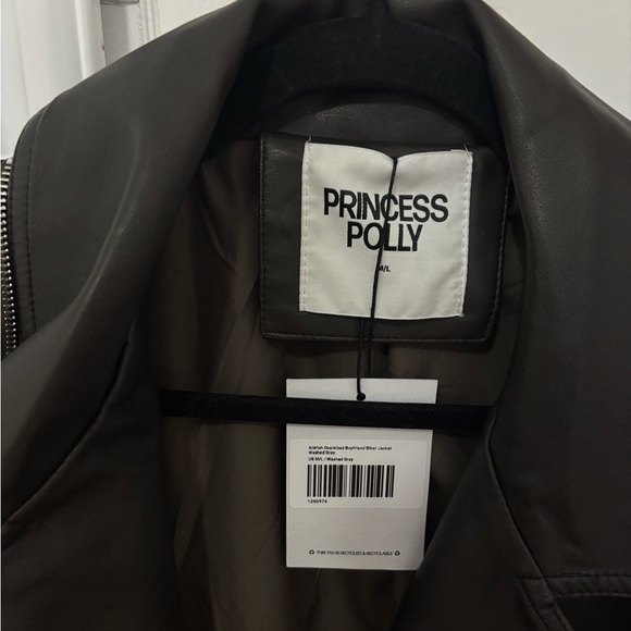 Princess Polly Leather Jacket - Picture 3 of 8